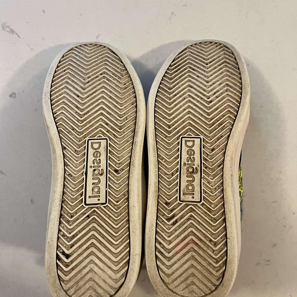 Desigual Patchwork Sneakers Size 36 - image 6
